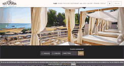 Desktop Screenshot of hotelnaforana.com